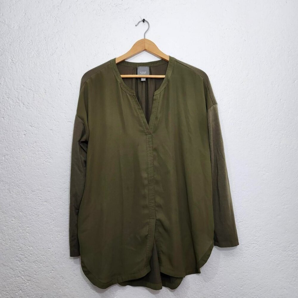 Lysse Millie tunic top blouse V Neck Chiffon